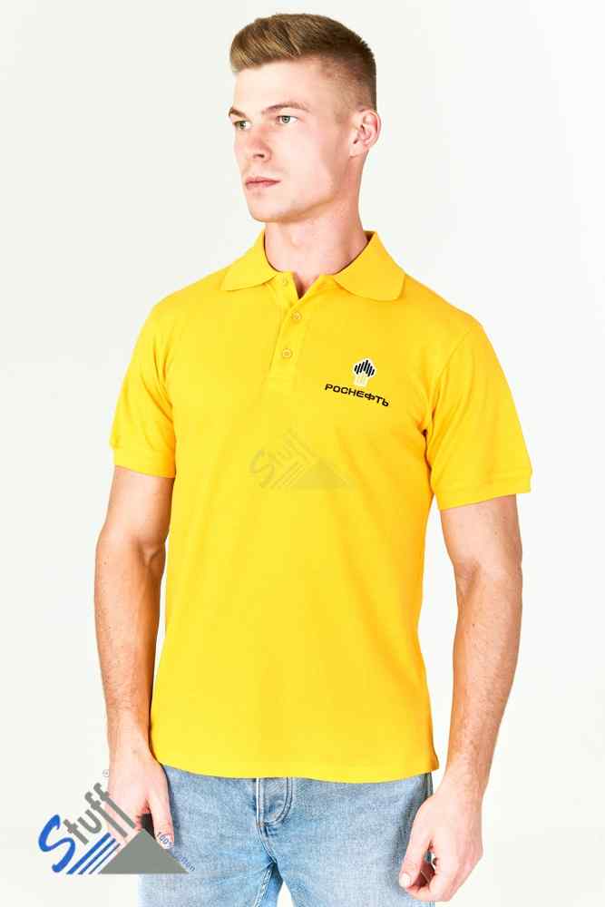 Рубашки Поло желтые "РОСНЕФТЬ" Рубашки Поло желтые "РОСНЕФТЬ"